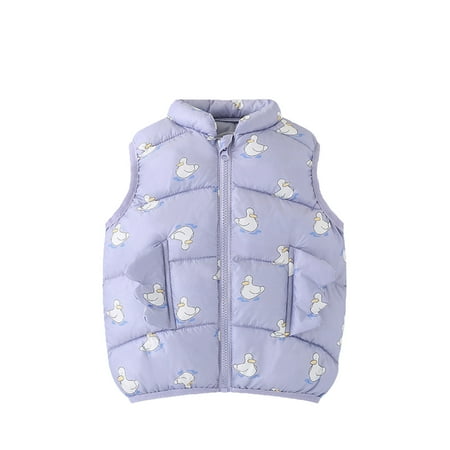 TUOBARR Toddler Kids Baby Boys Girls Fashion Cute Cartoon Pattern Windproof Padded Clothes Jacket Vest Coat Purple(1-5Years)
TUOBARR Toddler Kids Baby Boys Girls Fashion Cute Cartoon Pattern Windproof Padded Clothes Jacket Vest Coat Purple(1-5Years)