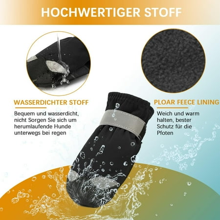 bangyoudaoo Dog Shoe Paw Protection Waterproof Dog Shoe Laces Reflective Tape Paw Guard Strap Non-Slip Sole for Small Medium Large Dogs Black 4PCS
bangyoudaoo Dog Shoe Paw Protection Waterproof Dog Shoe Laces Reflective Tape Paw Guard Strap Non-Slip Sole for Small Medium Large Dogs Black 4PCS