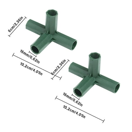 2Pcs Bicycle Cover 5Pcs Plastic Garden Plant Awning Joints Connector Frame Greenhouse Bracket Parts Bike Tarp Bycycle Cover
2Pcs Bicycle Cover 5Pcs Plastic Garden Plant Awning Joints Connector Frame Greenhouse Bracket Parts Bike Tarp Bycycle Cover