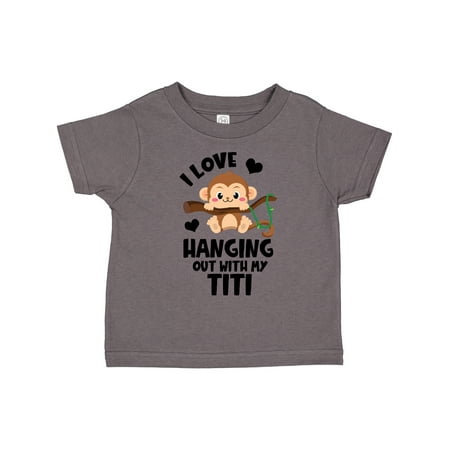 Inktastic Monkey I Love Hanging out with My Titi Gift Toddler Boy or Toddler Girl T-Shirt
Inktastic Monkey I Love Hanging out with My Titi Gift Toddler Boy or Toddler Girl T-Shirt