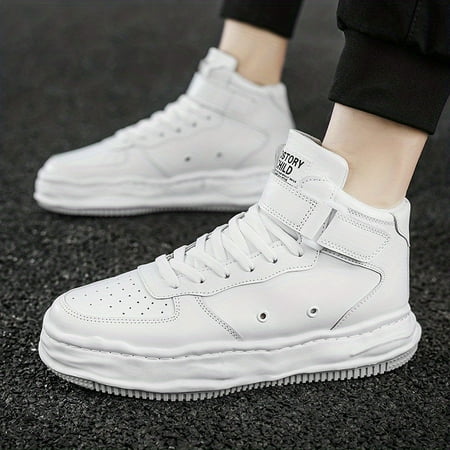 Men‘s Color Block Trendy Lace Up High Top Skate Shoes Lightweight Comfy Non-slip Sneakers Spring And Summer
Men‘s Color Block Trendy Lace Up High Top Skate Shoes Lightweight Comfy Non-slip Sneakers Spring And Summer