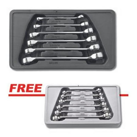 81907D 6 pc. SAE Flare Nut Wrench Set With FREE 6 pc. Metric Flare Nut Wrench Set