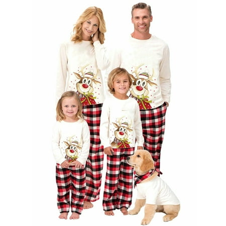 Family Christmas Pjs Matching Sets Baby Christmas Matching Jammies for Adults and Kids Holiday Xmas Sleepwear Set White
Family Christmas Pjs Matching Sets Baby Christmas Matching Jammies for Adults and Kids Holiday Xmas Sleepwear Set White