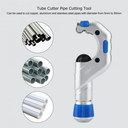 Keenso Adjustable Tube Hose Tubing Cutter Cutting Tool for 5~50mm Copper Aluminum Stainless Steel Pipe Tube Cutter
Keenso Adjustable Tube Hose Tubing Cutter Cutting Tool for 5~50mm Copper Aluminum Stainless Steel Pipe Tube Cutter