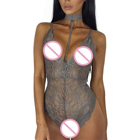Aayomet Plus Size Lingerie For Women Sexy Sexy Lingerie for Women Hollow Out Floral Lace Bodysuit One Piece Lingerie Deep V Teddy Babydoll Underwear Gray L
Aayomet Plus Size Lingerie For Women Sexy Sexy Lingerie for Women Hollow Out Floral Lace Bodysuit One Piece Lingerie Deep V Teddy Babydoll Underwear Gray L