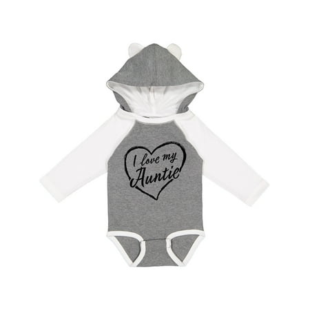 Inktastic I Love My Auntie in Black Chalk Heart Gift Baby Boy or Baby Girl Long Sleeve Bodysuit
Inktastic I Love My Auntie in Black Chalk Heart Gift Baby Boy or Baby Girl Long Sleeve Bodysuit