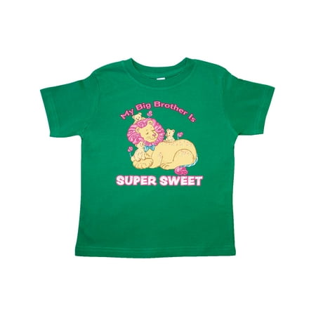 Inktastic My Big Brother Is Super Sweet Cotton Candy Lions Gift Toddler Boy or Toddler Girl T-Shirt
Inktastic My Big Brother Is Super Sweet Cotton Candy Lions Gift Toddler Boy or Toddler Girl T-Shirt