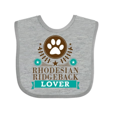Inktastic Rhodesian Ridgeback Lover Gift Baby Boy or Baby Girl Bib