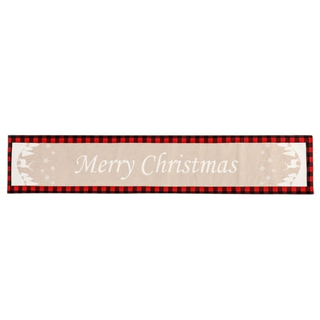 Veki Plaid Christmas Table Runner Merry Table Runner Seasonal Winter Holiday Kitchen Dining Table Decoration For Indoor Outdoor Home Party Decor Christmas Tablecloth Rectangle Disposable
Veki Plaid Christmas Table Runner Merry Table Runner Seasonal Winter Holiday Kitchen Dining Table Decoration For Indoor Outdoor Home Party Decor Christmas Tablecloth Rectangle Disposable