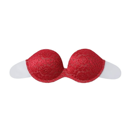 QIIBURR Ladies Strapless Gathering Invisible Bra Glossy Breast Stickers Seamless Bra Silicone Underwear
QIIBURR Ladies Strapless Gathering Invisible Bra Glossy Breast Stickers Seamless Bra Silicone Underwear