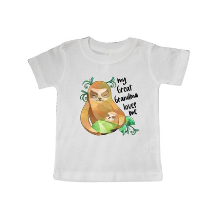 Inktastic My Great Grandma Loves Me Cute Sloth and Baby Gift Baby Boy or Baby Girl T-Shirt
Inktastic My Great Grandma Loves Me Cute Sloth and Baby Gift Baby Boy or Baby Girl T-Shirt
