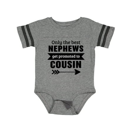 Inktastic Only the Best Nephews Get Promoted to Cousin Gift Baby Boy or Baby Girl Bodysuit
Inktastic Only the Best Nephews Get Promoted to Cousin Gift Baby Boy or Baby Girl Bodysuit