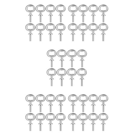 40 Pieces Opener Kit Metal Opener DIY Craft Beer Opener Blank Opener