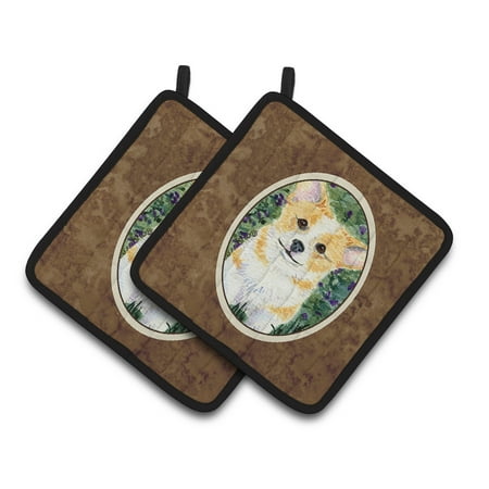 Carolines Treasures SS8854PTHD Corgi Pair of Pot Holders 7.5HX7.5W multicolor
Carolines Treasures SS8854PTHD Corgi Pair of Pot Holders 7.5HX7.5W multicolor