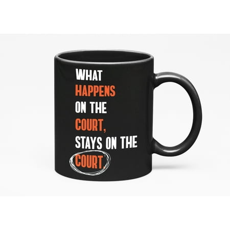 What Happens on the Court Mindset Quotes Athletes Black 11oz Ceramic Mug
What Happens on the Court Mindset Quotes Athletes Black 11oz Ceramic Mug