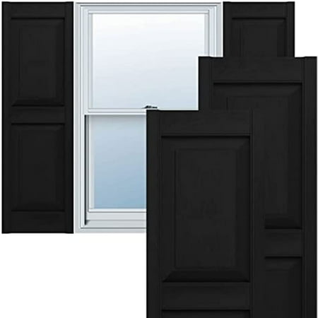 Ekena Millwork LP2S14X06300BL Lifetime Vinyl Standard Shutter (Per Pair) 14.75 W x 63 H Black
Ekena Millwork LP2S14X06300BL Lifetime Vinyl Standard Shutter (Per Pair) 14.75 W x 63 H Black