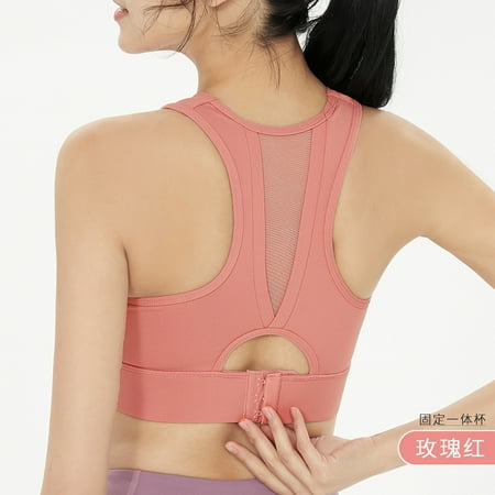 DNAKEN Womens Sports Bra Wirefree Seamless Padded Racerback Yoga Bra for Workout Gym Activewear with Removable Pads
DNAKEN Womens Sports Bra Wirefree Seamless Padded Racerback Yoga Bra for Workout Gym Activewear with Removable Pads