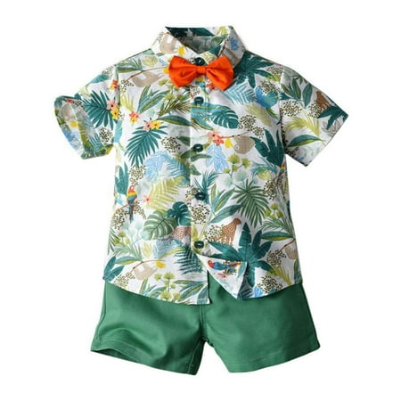 Bullpiano 9-12 Months Toddler Baby Boy Shorts Sets Hawaiian Outfit Infant Kid Leave Floral Short Sleeve Shirt Top+shorts Suits(Floral+Green)
Bullpiano 9-12 Months Toddler Baby Boy Shorts Sets Hawaiian Outfit Infant Kid Leave Floral Short Sleeve Shirt Top+shorts Suits(Floral+Green)
