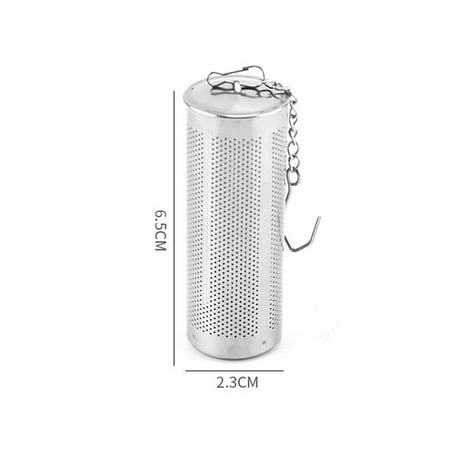 Fule Tea Ball Strainers Stainless Steel Mesh Filters Infuser With Chain Hook 0.9x2.6in
Fule Tea Ball Strainers Stainless Steel Mesh Filters Infuser With Chain Hook 0.9x2.6in