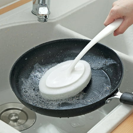 JUHigh Long Handle Sponge Cleaning Brush Ceramic Tile Bathroom Kitchen Descaling Tool
JUHigh Long Handle Sponge Cleaning Brush Ceramic Tile Bathroom Kitchen Descaling Tool