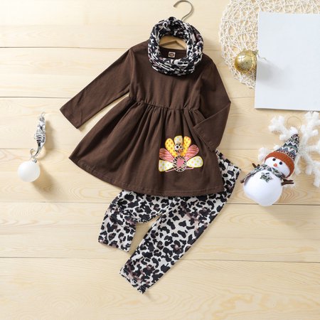 ZMHEGW Toddler Fall Outfits Thanksgiving Kids Child Baby Girls Cute Cartoon Long Sleeve Dress Blouse Tops Leopard Print Pants Trousers With Headbands Clothes Set 3Pcs Outfits Set
ZMHEGW Toddler Fall Outfits Thanksgiving Kids Child Baby Girls Cute Cartoon Long Sleeve Dress Blouse Tops Leopard Print Pants Trousers With Headbands Clothes Set 3Pcs Outfits Set