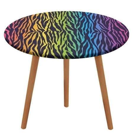 Bybiment Round Fitted Tablecloth with Elastic Edge Rainbow Gradient Pattern Bright Decorative Tablecloth Table Cover 51 Inch
Bybiment Round Fitted Tablecloth with Elastic Edge Rainbow Gradient Pattern Bright Decorative Tablecloth Table Cover 51 Inch