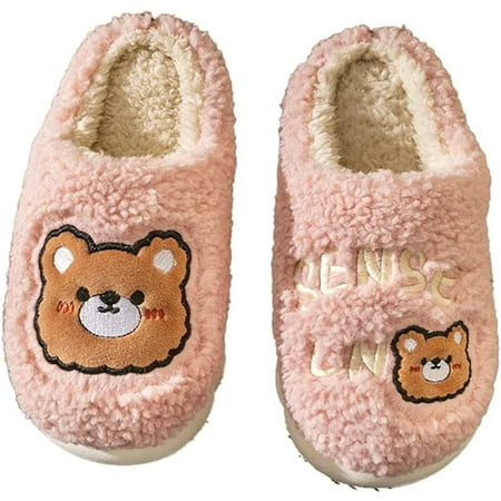 DanceeMangoo Women Men Cute Bear Fluffy Fur Indoor Slippers Furry Soft Winter House Shoes Outdoor
DanceeMangoo Women Men Cute Bear Fluffy Fur Indoor Slippers Furry Soft Winter House Shoes Outdoor