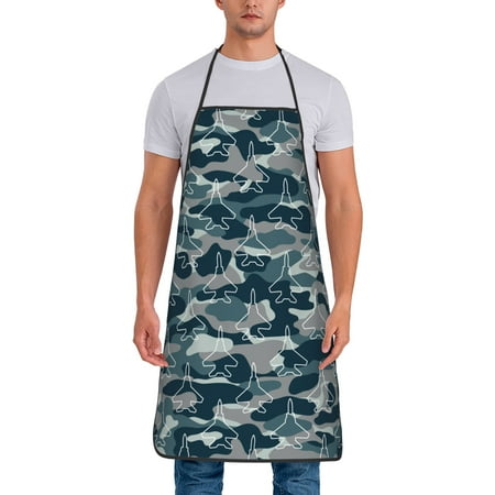 Kitchen Aprons Jetfighters Camouflage Apron For Cooking Painting Bbq Grilling Baking
Kitchen Aprons Jetfighters Camouflage Apron For Cooking Painting Bbq Grilling Baking