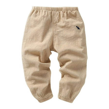 ATOGUTA Cotton Pants for Toddler Boys Toddler Children Girls Pants Casual Trousers Khaki Size 2T-7
ATOGUTA Cotton Pants for Toddler Boys Toddler Children Girls Pants Casual Trousers Khaki Size 2T-7