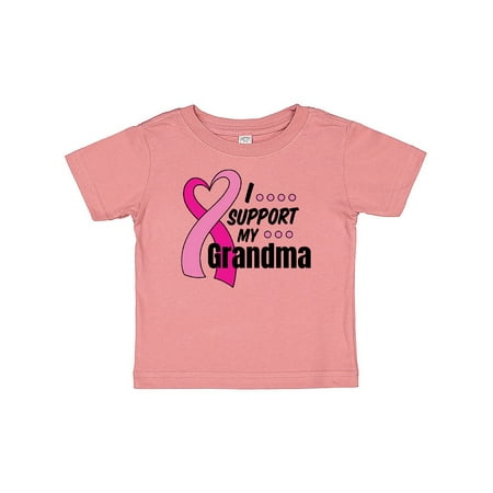 Inktastic Breast Cancer Awareness I Support My Grandma Pink Ribbon Gift Baby Boy or Baby Girl T-Shirt
Inktastic Breast Cancer Awareness I Support My Grandma Pink Ribbon Gift Baby Boy or Baby Girl T-Shirt