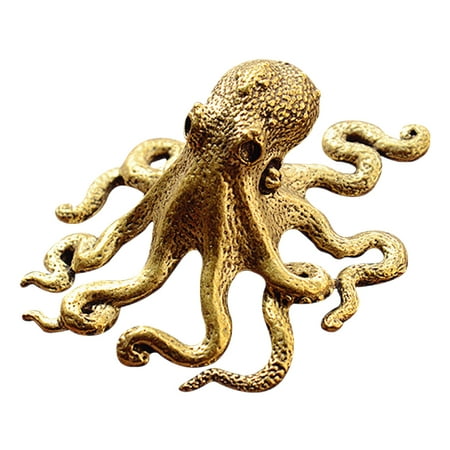Octopus Shape Ornament Octopus Statue Scene Layout Adornment Desktop Decor