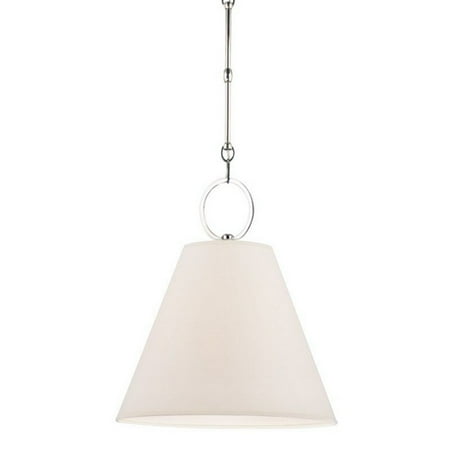 One Light Pendant 15 inches Wide By 16.75 inches High-Polished Nickel Finish Bailey Street Home 116-Bel-634003
One Light Pendant 15 inches Wide By 16.75 inches High-Polished Nickel Finish Bailey Street Home 116-Bel-634003