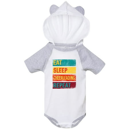 Inktastic Cheerleader Eat Sleep Cheerleading Repeat Gift Baby Boy or Baby Girl Bodysuit
Inktastic Cheerleader Eat Sleep Cheerleading Repeat Gift Baby Boy or Baby Girl Bodysuit