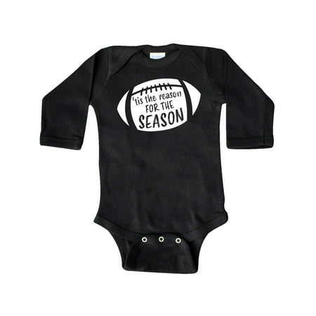 Inktastic Tis the Reason for the Season White Football Silhouette Gift Baby Boy or Baby Girl Long Sleeve Bodysuit
Inktastic Tis the Reason for the Season White Football Silhouette Gift Baby Boy or Baby Girl Long Sleeve Bodysuit