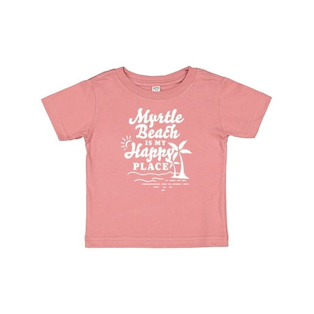 Inktastic Myrtle Beach is My Happy Place with Palm Trees Gift Baby Boy or Baby Girl T-Shirt
Inktastic Myrtle Beach is My Happy Place with Palm Trees Gift Baby Boy or Baby Girl T-Shirt