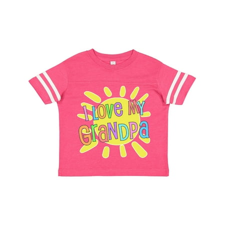 Inktastic I Love My Grandpa- Sun and Rainbow Letters Gift Toddler Boy or Toddler Girl T-Shirt
Inktastic I Love My Grandpa- Sun and Rainbow Letters Gift Toddler Boy or Toddler Girl T-Shirt
