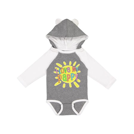 Inktastic I Love my Pappy- sun and rainbow letters Gift Baby Boy or Baby Girl Long Sleeve Bodysuit
Inktastic I Love my Pappy- sun and rainbow letters Gift Baby Boy or Baby Girl Long Sleeve Bodysuit