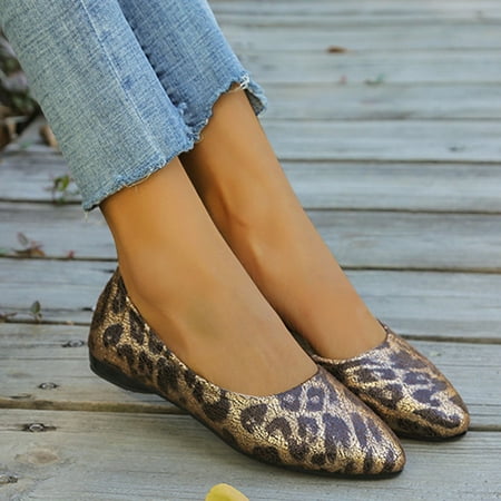 ERTUTUYI Women s Retro Leopard Color Set Feet Flat Comfortable Large Size Casual Shoes Brown 41
ERTUTUYI Women s Retro Leopard Color Set Feet Flat Comfortable Large Size Casual Shoes Brown 41