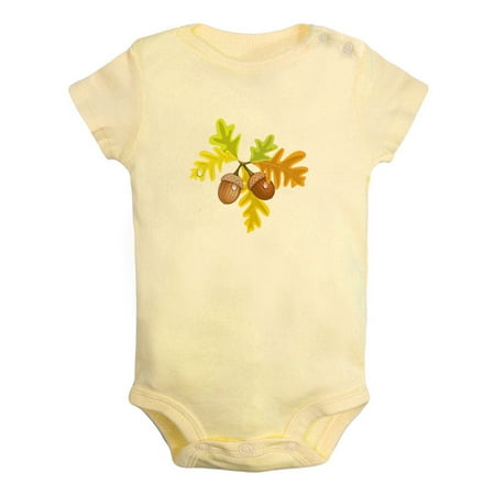 Nature Pattern Acorn Rompers For Babies Newborn Baby Unisex Bodysuits Infant Jumpsuits Toddler 0-24 Months Kids One-Piece Oufits (Yellow 0-6 Months)
Nature Pattern Acorn Rompers For Babies Newborn Baby Unisex Bodysuits Infant Jumpsuits Toddler 0-24 Months Kids One-Piece Oufits (Yellow 0-6 Months)