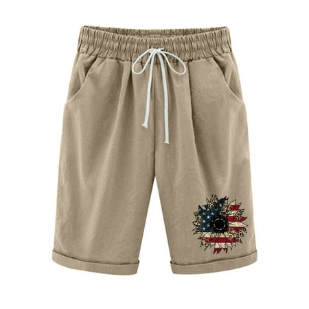 Owordtank Womens Print Summer Cargo Shorts Cotton Linen Casual Independent Day Pajama Shorts
Owordtank Womens Print Summer Cargo Shorts Cotton Linen Casual Independent Day Pajama Shorts