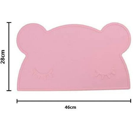 QING SUN Children Silicone Placemat Bear Shape Meal Mat Non Slip Portable Lovely Reusable Travel Place Mats Multiple style Options
QING SUN Children Silicone Placemat Bear Shape Meal Mat Non Slip Portable Lovely Reusable Travel Place Mats Multiple style Options