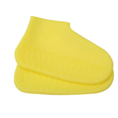 Waterproof Anti-Slip Overshoes Reusable Rain Boots Shoes Covers Shoes Covers With Thickened Sole For Raining Day Yellow S
Waterproof Anti-Slip Overshoes Reusable Rain Boots Shoes Covers Shoes Covers With Thickened Sole For Raining Day Yellow S
