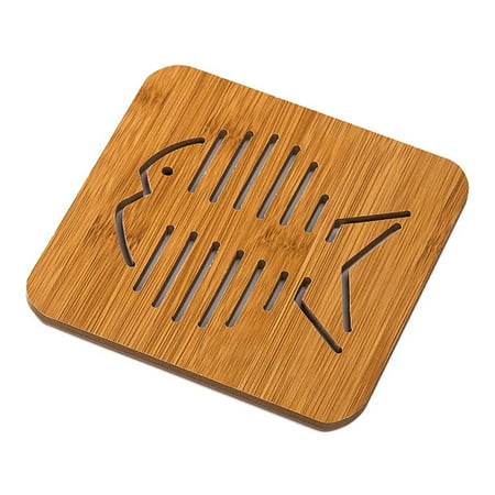 Wooden Cup Coaster Cartoon Pattern Hollow Heat Resistant Cup Holder Pad Solid Coffee Tea Bowl Holder Pad(Big Fishbone)
Wooden Cup Coaster Cartoon Pattern Hollow Heat Resistant Cup Holder Pad Solid Coffee Tea Bowl Holder Pad(Big Fishbone)