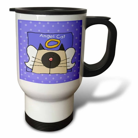3dRose Angel Siamese Cat Cute Cartoon Pet Loss Memorial Travel Mug 14oz Stainless Steel
3dRose Angel Siamese Cat Cute Cartoon Pet Loss Memorial Travel Mug 14oz Stainless Steel