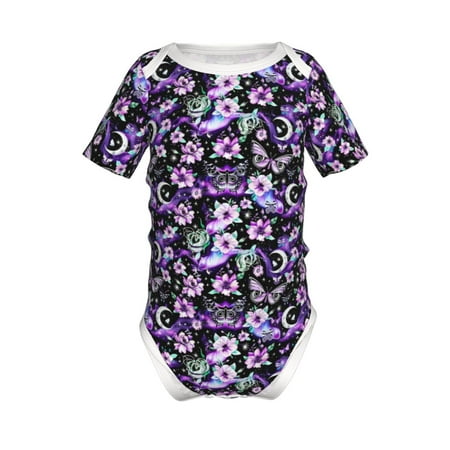 Lukts Pink purple rainbow flower butterfly Print Baby Short Sleeve Romper Onesie for Newborn Baby Boys and Girls-18 Months
Lukts Pink purple rainbow flower butterfly Print Baby Short Sleeve Romper Onesie for Newborn Baby Boys and Girls-18 Months