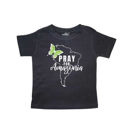 Inktastic Pray for Amazonia South America Silhouette with Butterfly Gift Toddler Boy or Toddler Girl T-Shirt
Inktastic Pray for Amazonia South America Silhouette with Butterfly Gift Toddler Boy or Toddler Girl T-Shirt