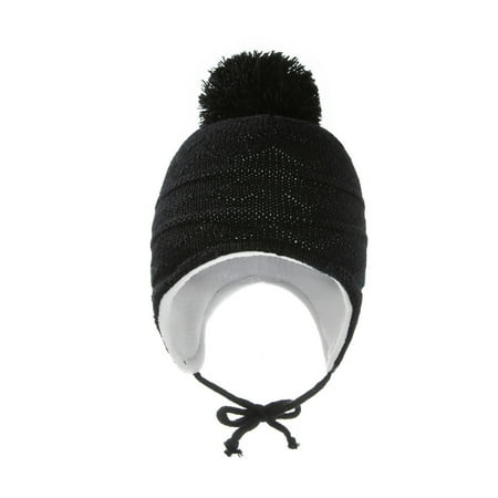 TOWED22 Boy Warm Baby Winter Hat Girl Earflap Toddler Knitted Knit Cap With Pom Baby Care Toddler Hat Swimming Black
TOWED22 Boy Warm Baby Winter Hat Girl Earflap Toddler Knitted Knit Cap With Pom Baby Care Toddler Hat Swimming Black