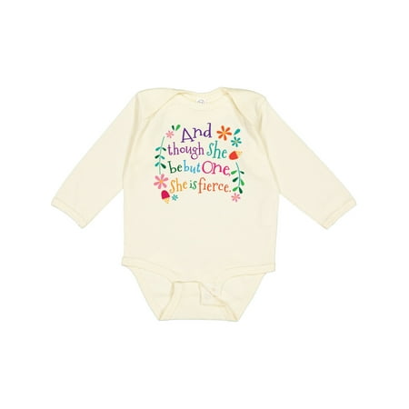 Inktastic 1st Birthday 1 Year Old Girl She is Fierce Gift Baby Girl Long Sleeve Bodysuit
Inktastic 1st Birthday 1 Year Old Girl She is Fierce Gift Baby Girl Long Sleeve Bodysuit