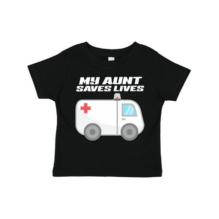 Inktastic My Aunt Saves Lives- Ambulance Gift Toddler Boy or Toddler Girl T-Shirt
Inktastic My Aunt Saves Lives- Ambulance Gift Toddler Boy or Toddler Girl T-Shirt