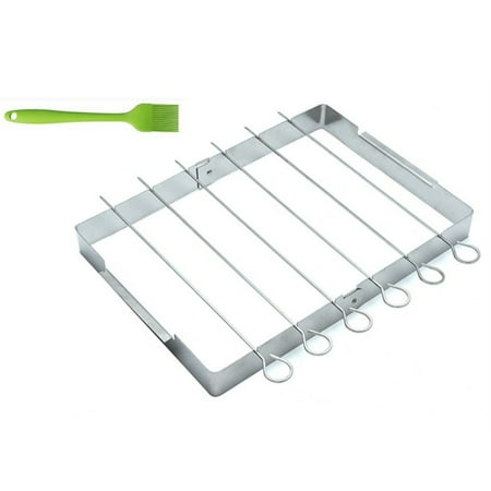 Barbecue Skewer Shish Kabob Set Foldable Shish Kabob Rack